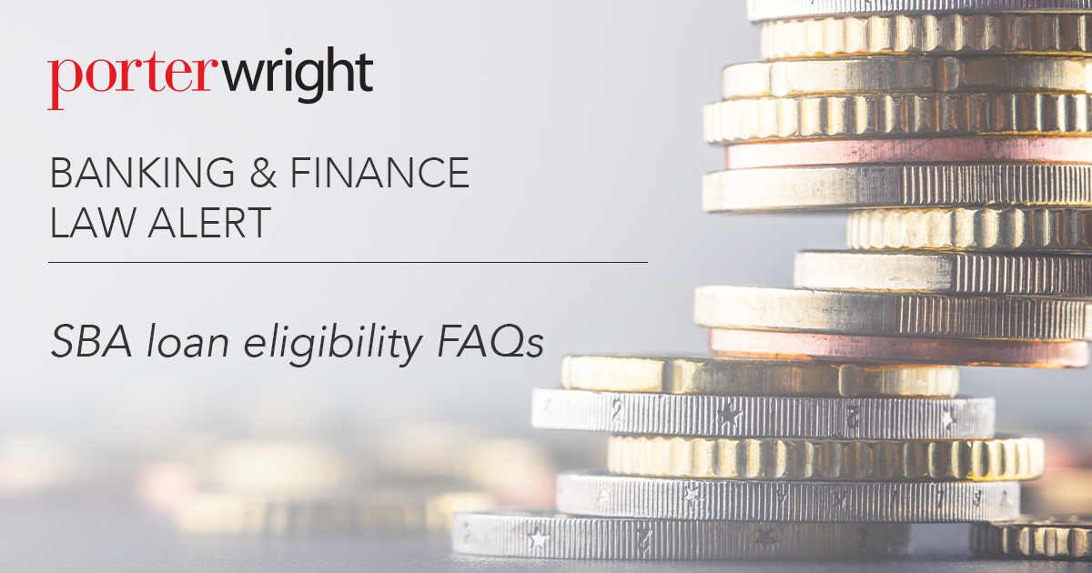 SBA loan eligibility FAQs