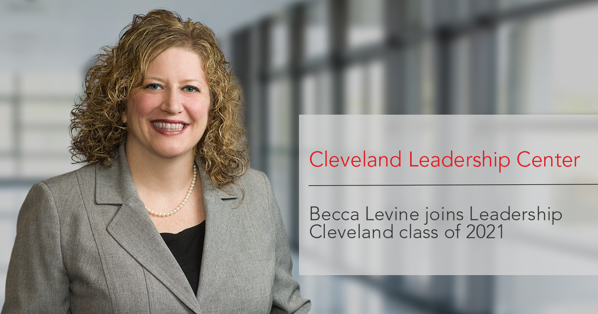 Becca Levine joins Leadership Cleveland class of 2021